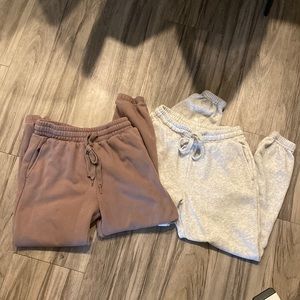 2 Fabletics Jogger Sweatpants